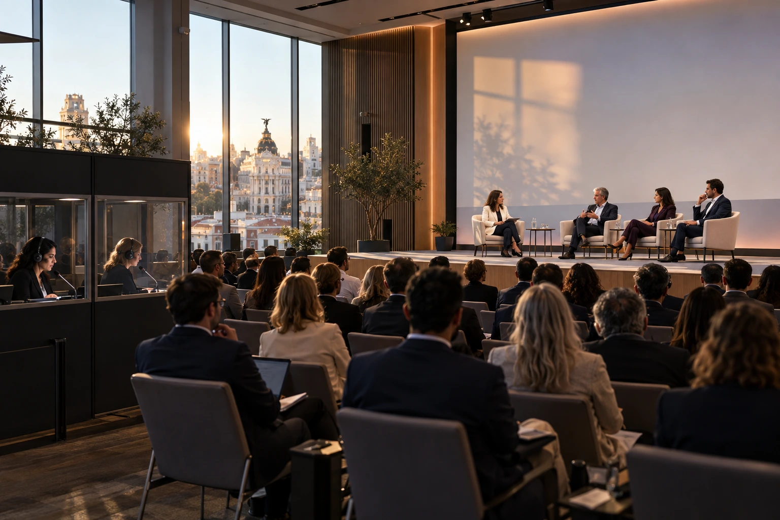 Intérpretes en Madrid para reuniones y eventos